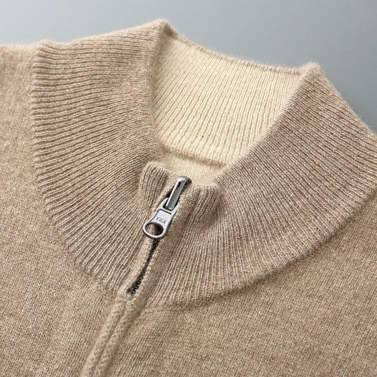 Aurelio Zip Cashmere