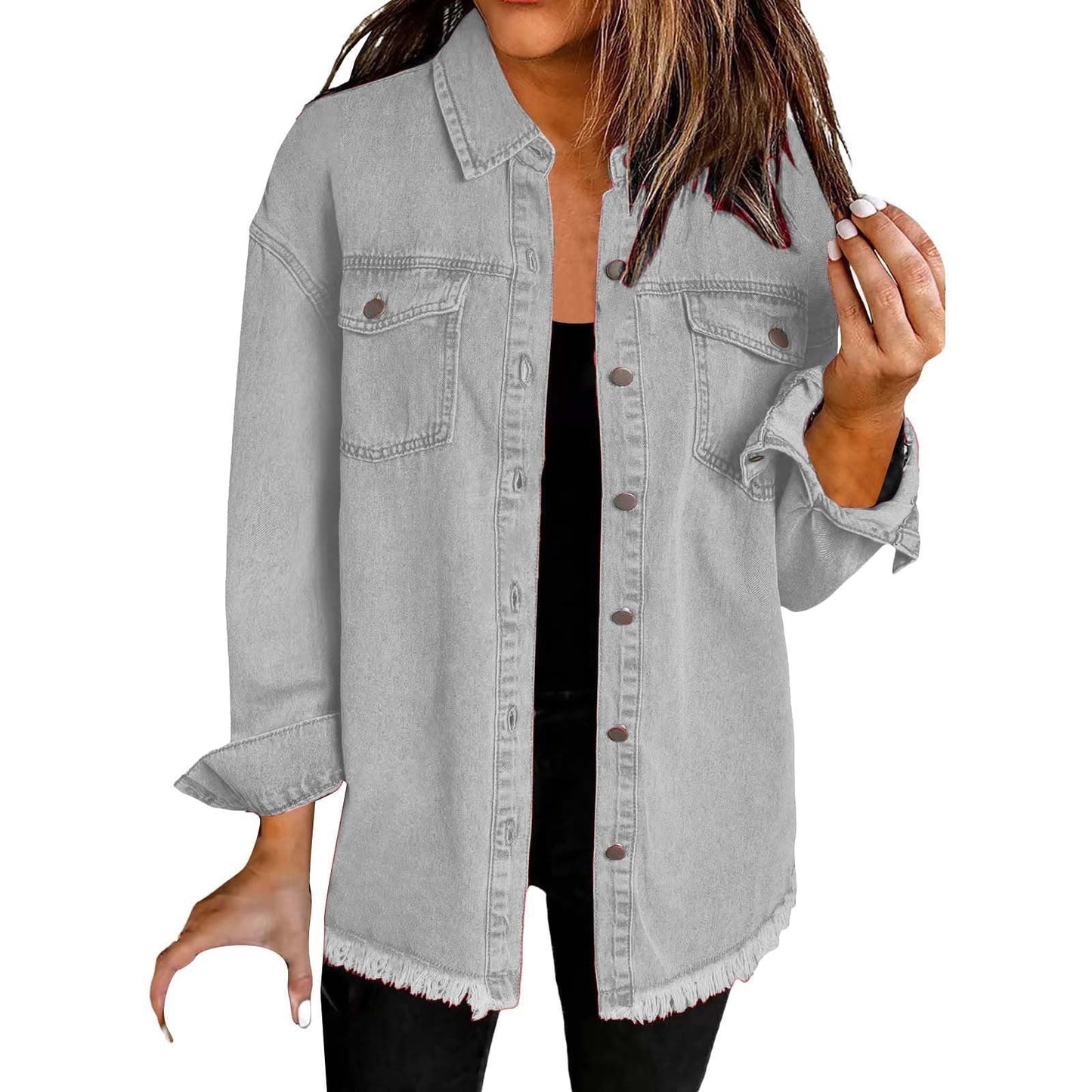 Velora Tailored Denim Jacket