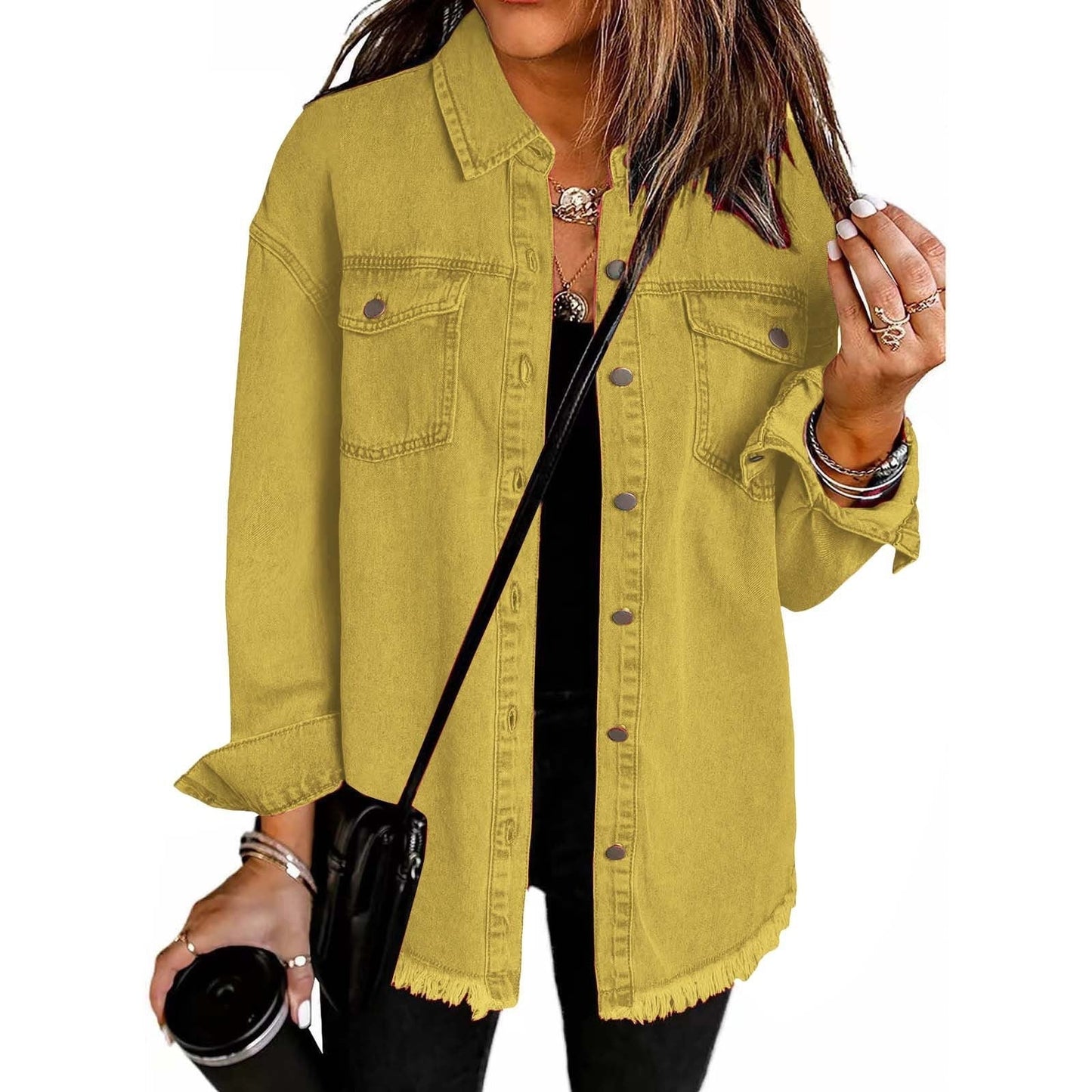 Velora Tailored Denim Jacket