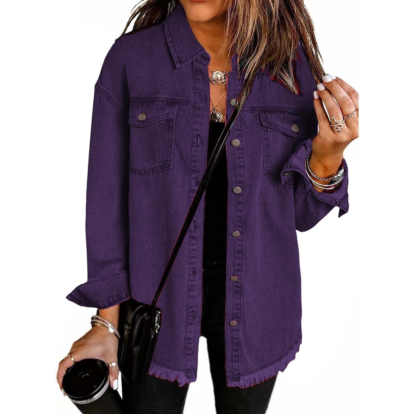 Velora Tailored Denim Jacket