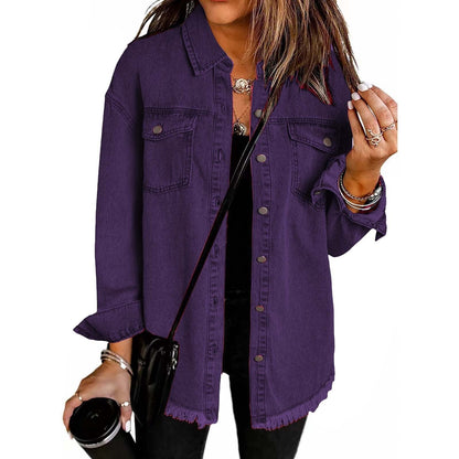 Velora Tailored Denim Jacket