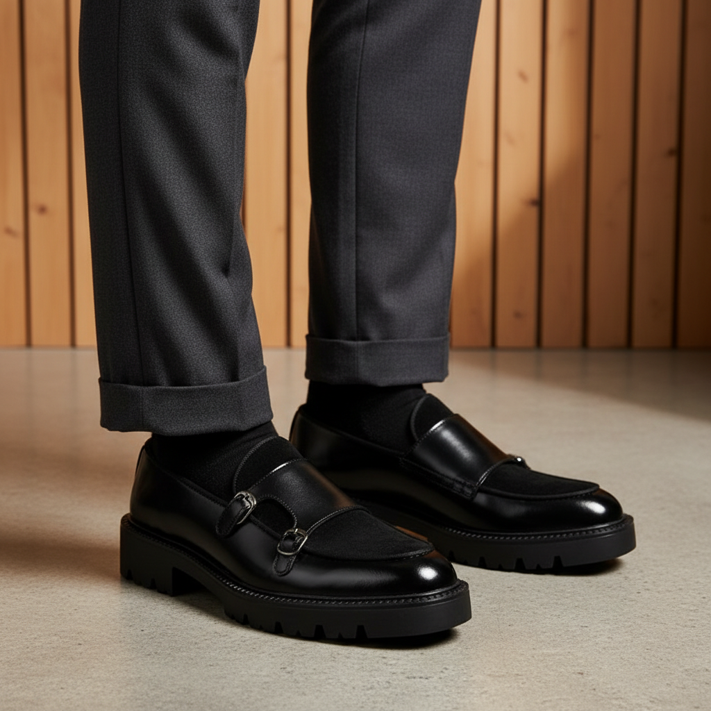 Apex Leather Lug Shoes – Bold Classic Derby Style