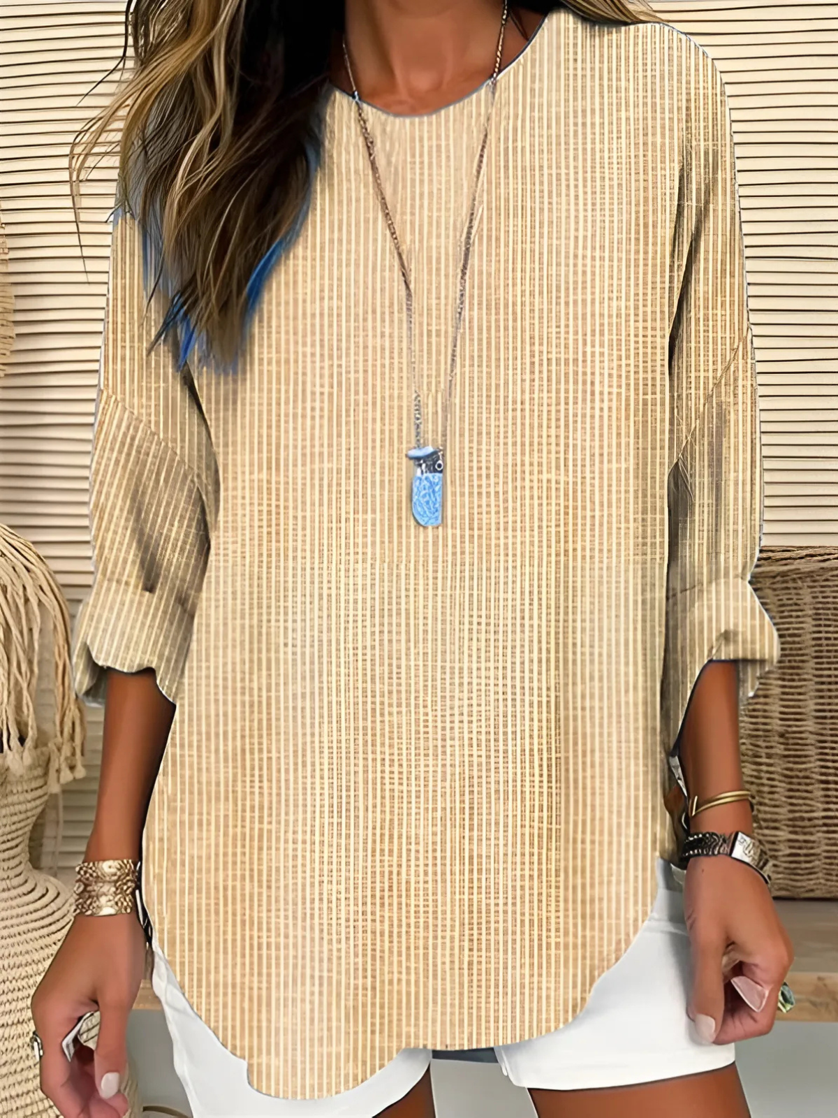 Maréa | Striped Blouse