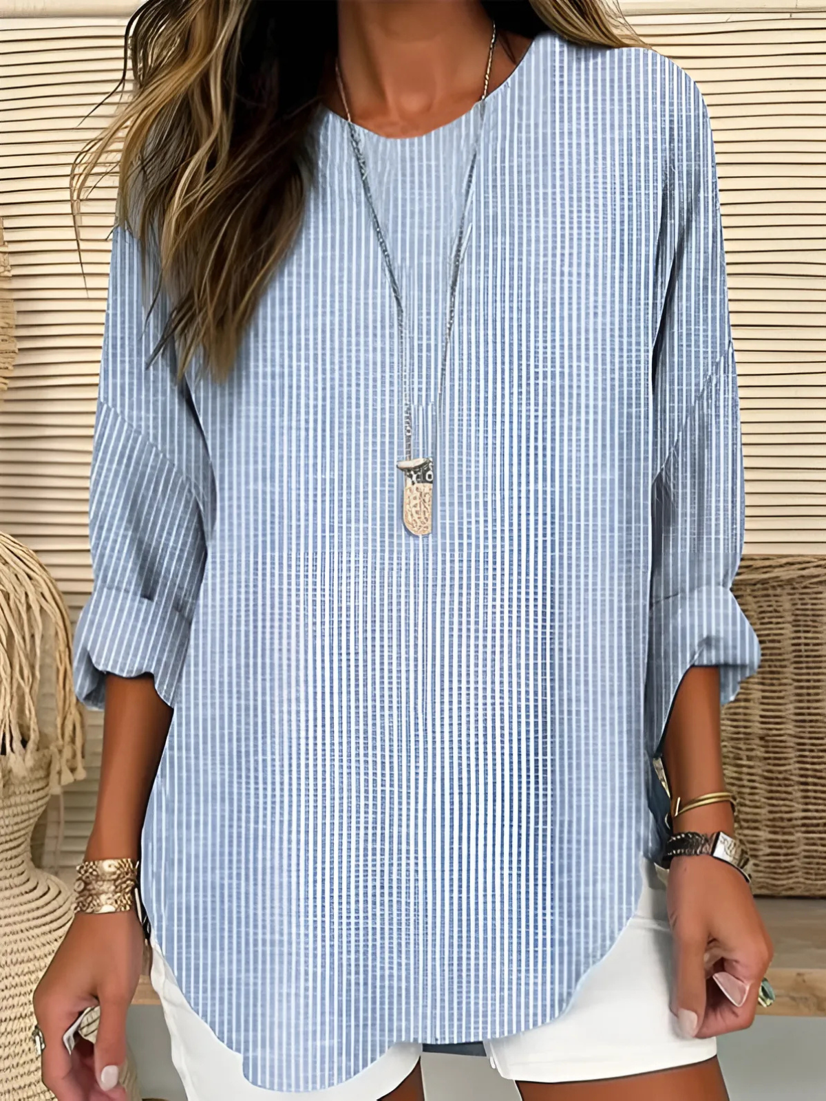 Maréa | Striped Blouse