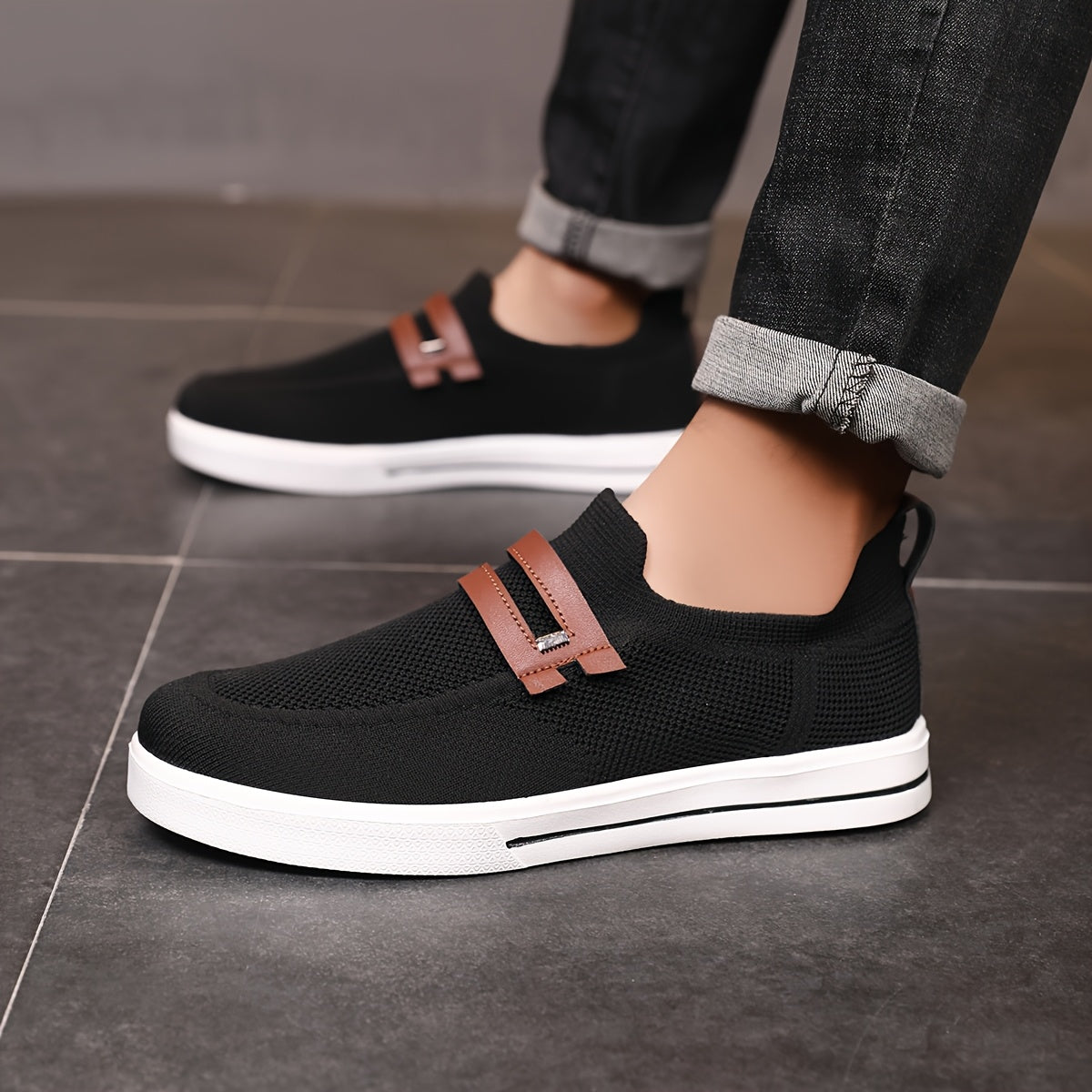 Sandro Lightweight Slip-On Sneakers