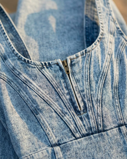 Cecilia Denim Dress