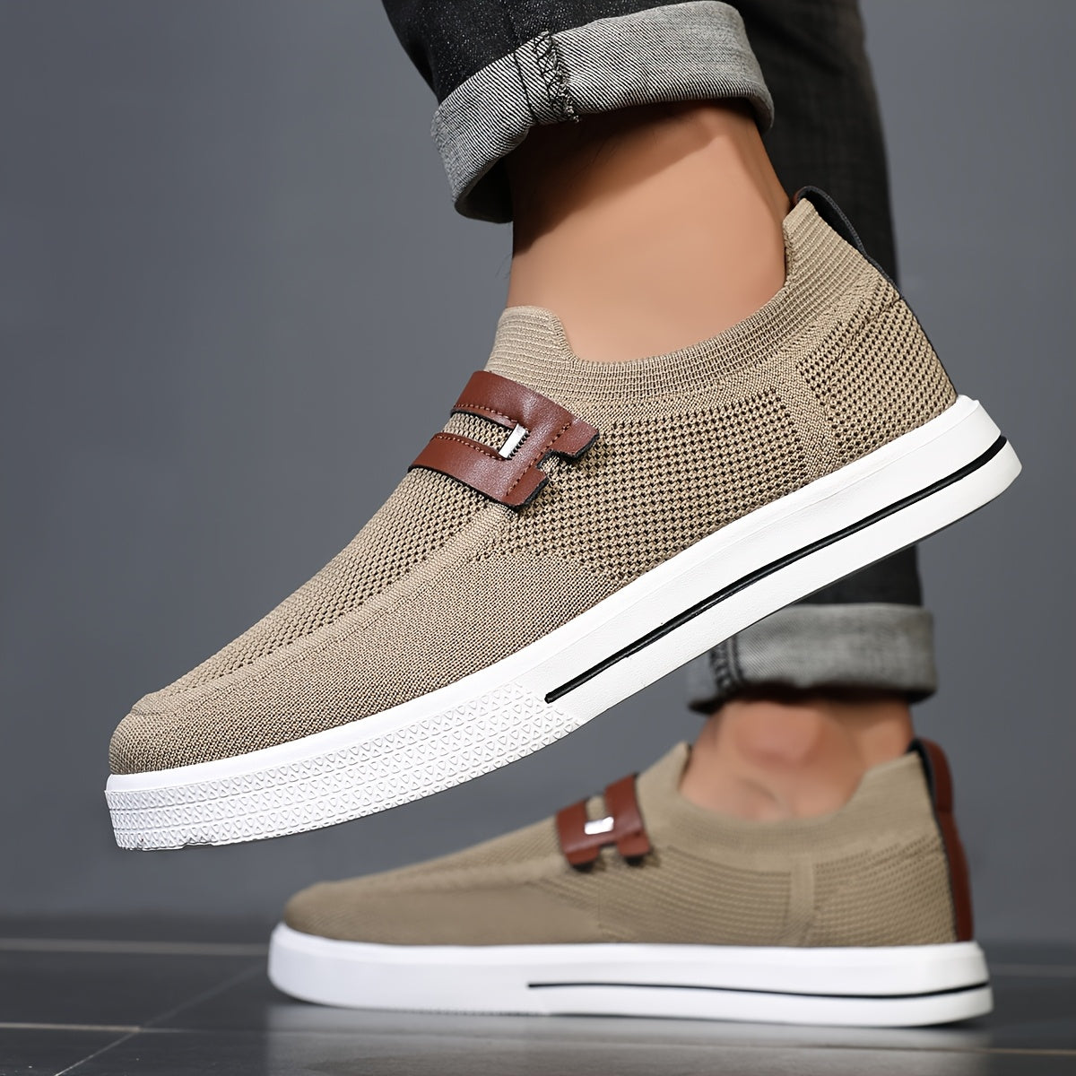 Sandro Lightweight Slip-On Sneakers