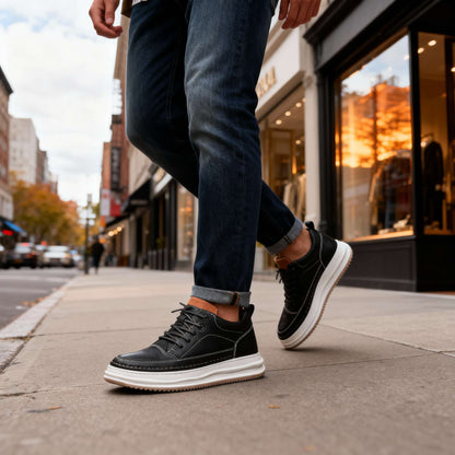Orvyn Urban Leather Sneakers