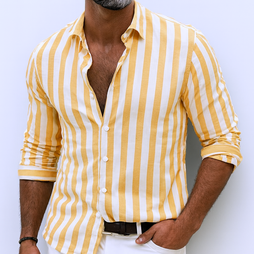 Portofino Breezy Summer Button-Up