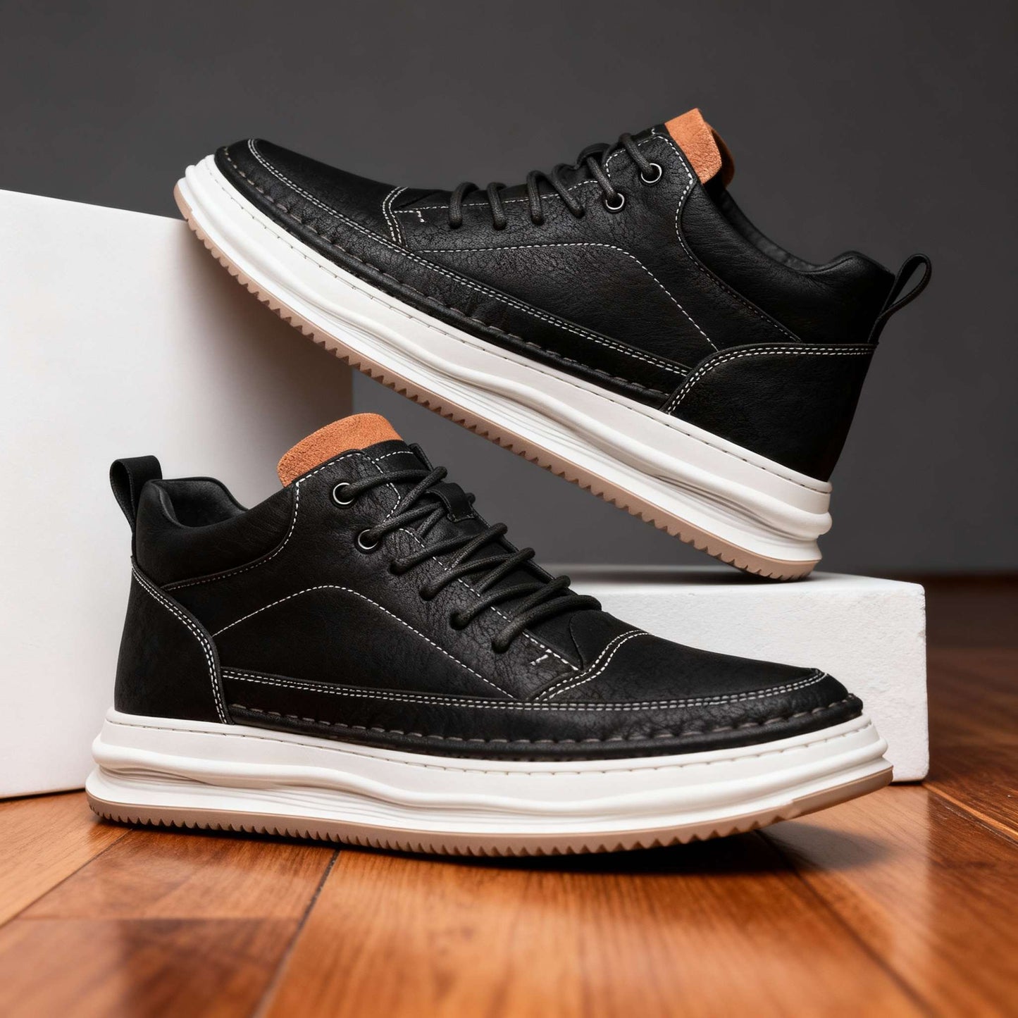 Orvyn Urban Leather Sneakers