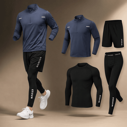 The Atlas Activewear Set – 4-Piece Performance Collection