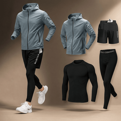 The Atlas Activewear Set – 4-Piece Performance Collection
