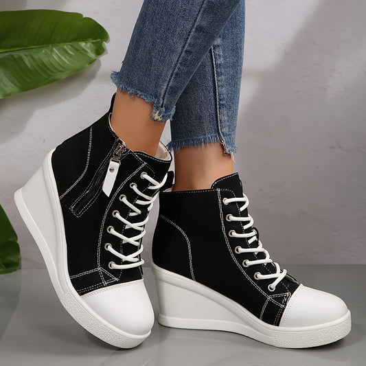 Eclipse Wedge Sneaker