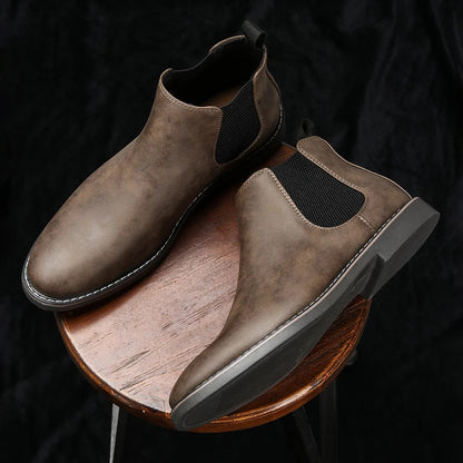 Ravelle Leather Chelsea Boots