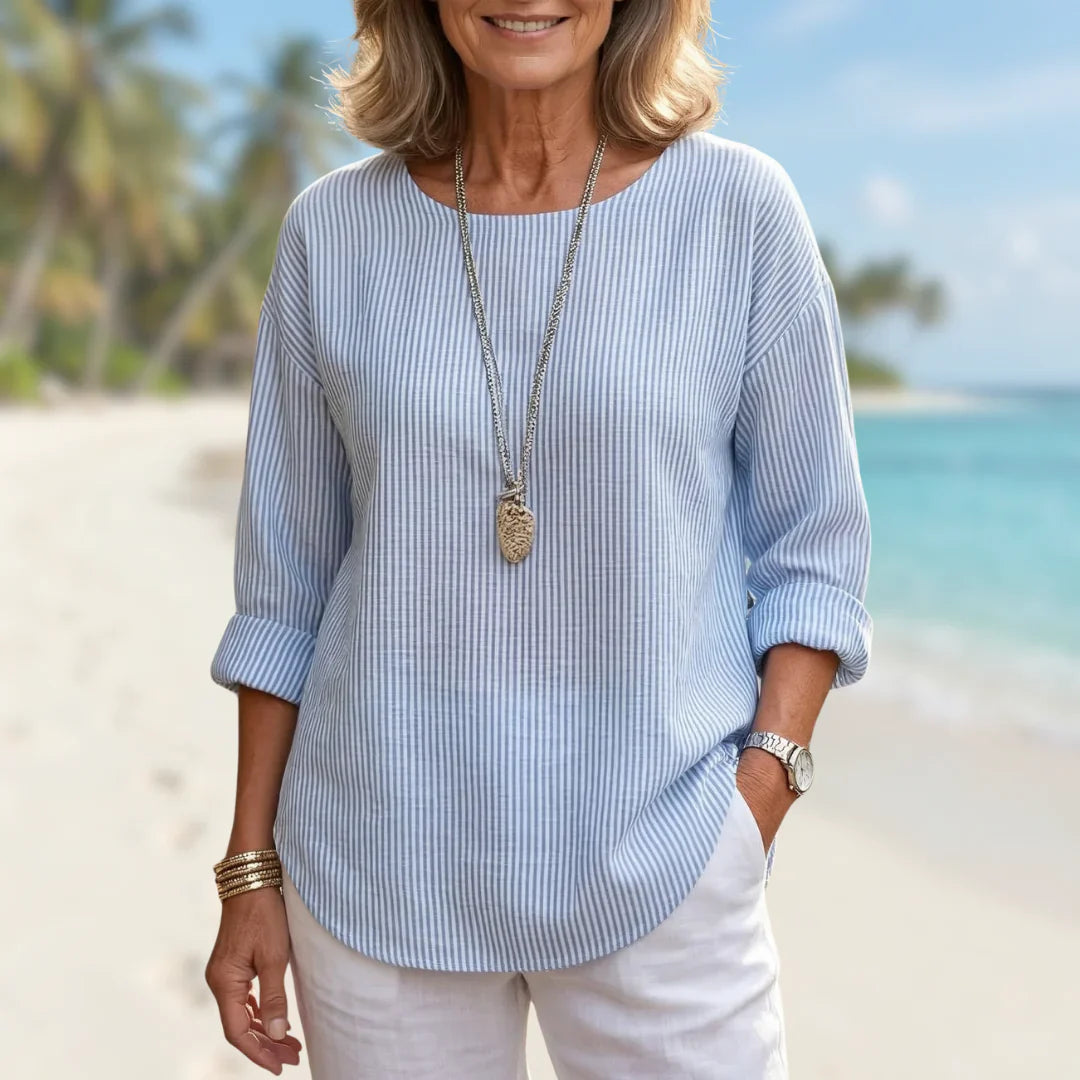 Maréa | Striped Blouse