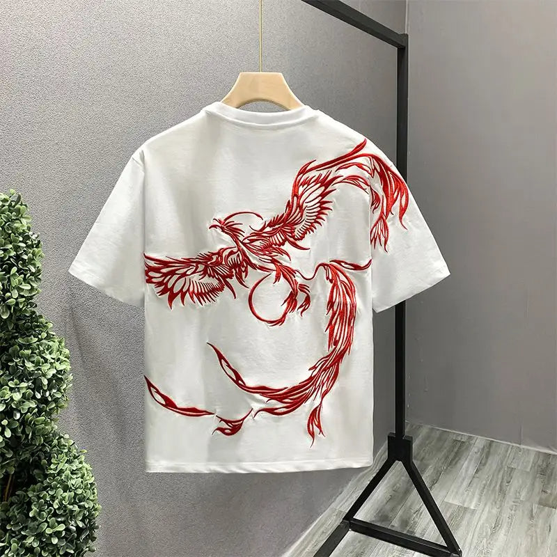 Phoenix Embroidered Tee