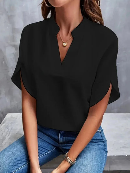 ELENA BREEZE LINEN TOP