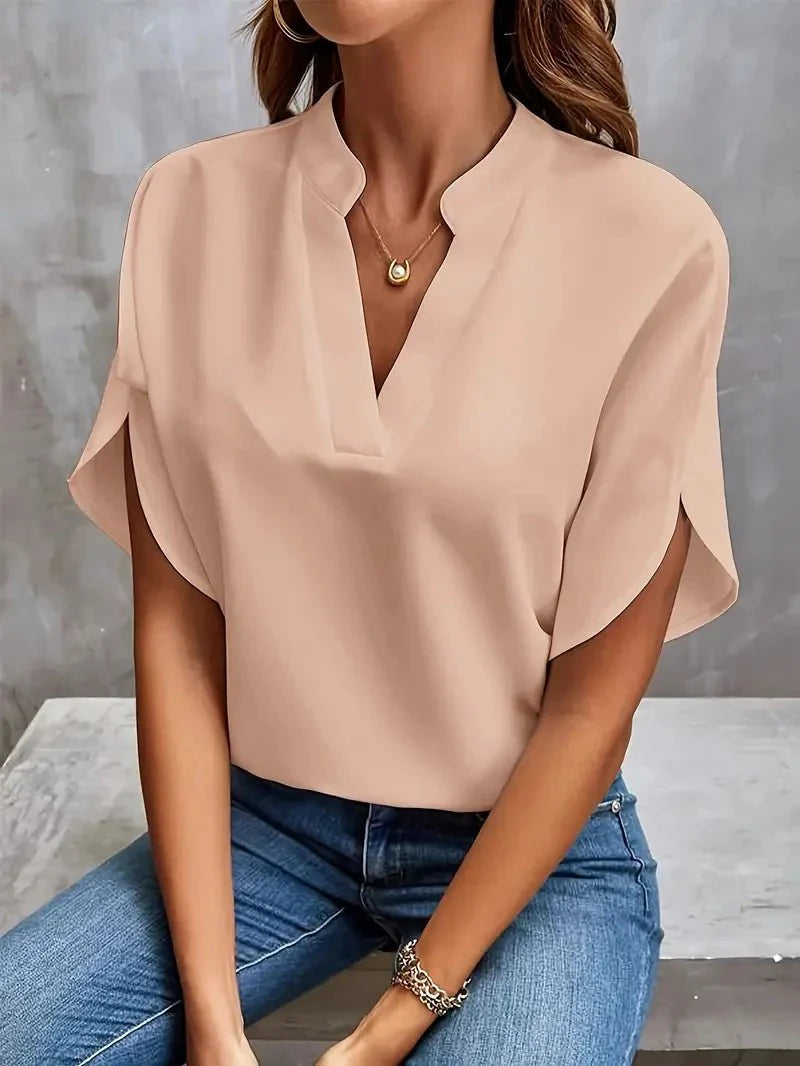 ELENA BREEZE LINEN TOP