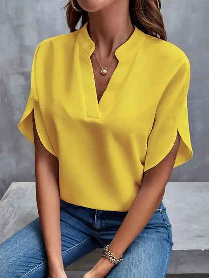 ELENA BREEZE LINEN TOP
