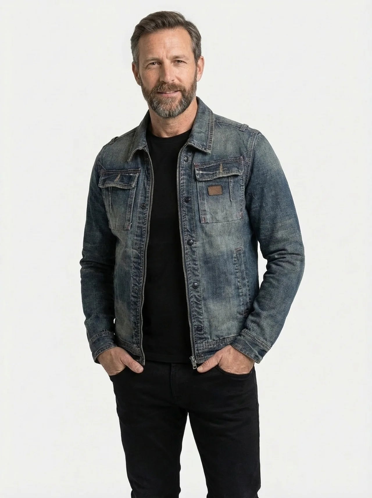 Zayden Classic Denim Jacket
